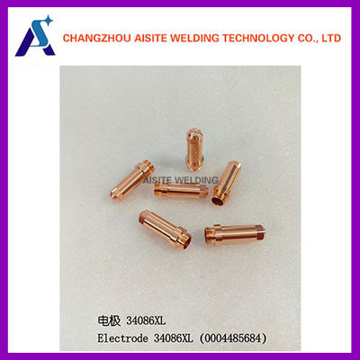 0004485684 Electrode Brazing Esab Plasma Consumables For PT-19XL