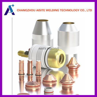 AJAN Plasma Cutting Machine Consumables Copper Nozzle For Plasma Cutter